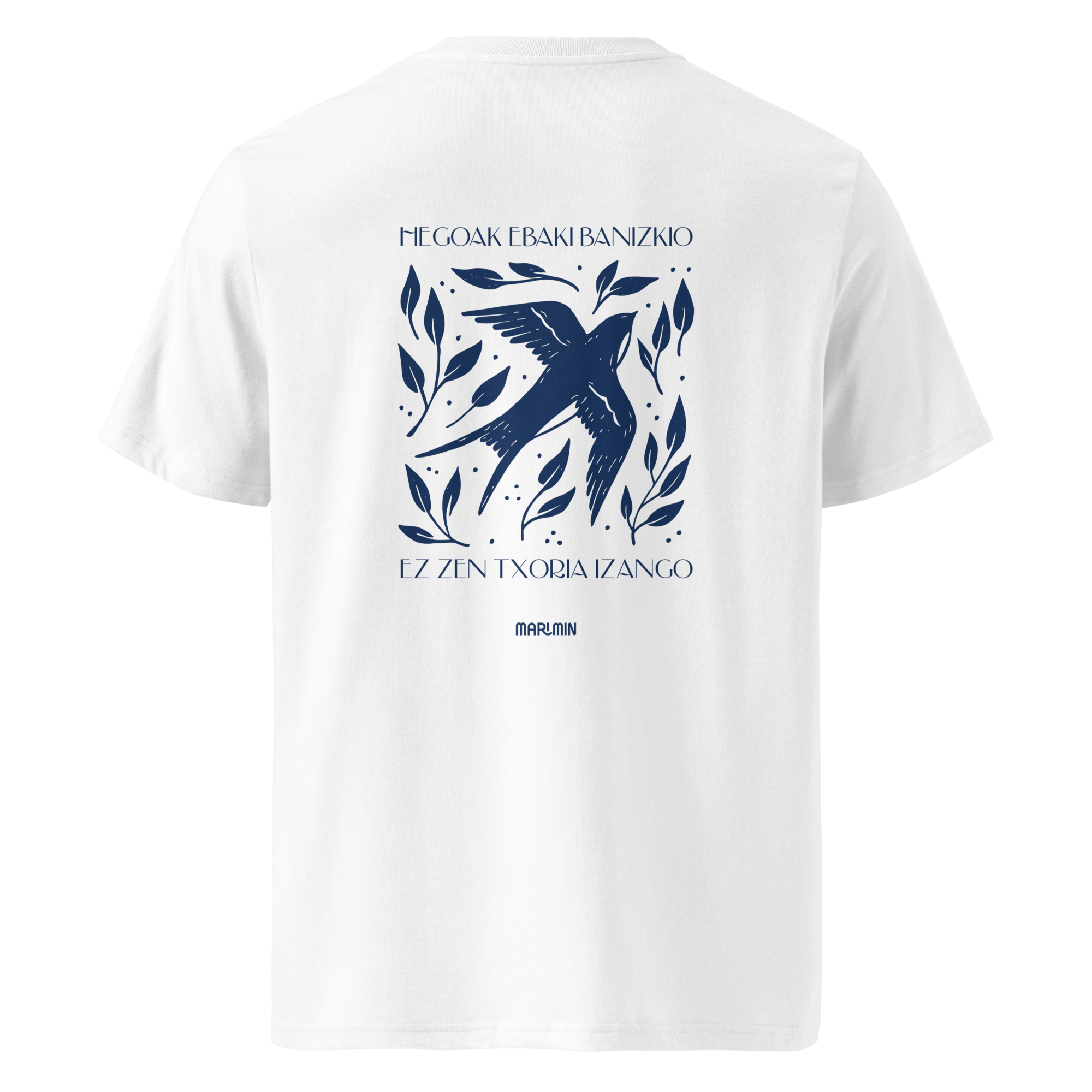 Camiseta de unisex “Hegoak ebaki banizkio” - Imagen 6